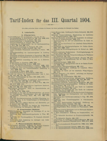 Verordnungs-Blatt für Eisenbahnen und Schiffahrt: Veröffentlichungen in Tarif- und Transport-Angelegenheiten 19041231 Seite: 45