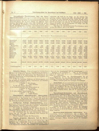 Verordnungs-Blatt für Eisenbahnen und Schiffahrt: Veröffentlichungen in Tarif- und Transport-Angelegenheiten 19050112 Seite: 15