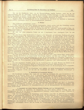 Verordnungs-Blatt für Eisenbahnen und Schiffahrt: Veröffentlichungen in Tarif- und Transport-Angelegenheiten 19050112 Seite: 5