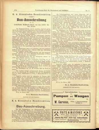 Verordnungs-Blatt für Eisenbahnen und Schiffahrt: Veröffentlichungen in Tarif- und Transport-Angelegenheiten 19050121 Seite: 14