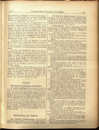 Verordnungs-Blatt für Eisenbahnen und Schiffahrt: Veröffentlichungen in Tarif- und Transport-Angelegenheiten 19050121 Seite: 9