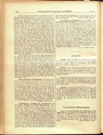 Verordnungs-Blatt für Eisenbahnen und Schiffahrt: Veröffentlichungen in Tarif- und Transport-Angelegenheiten 19050124 Seite: 4