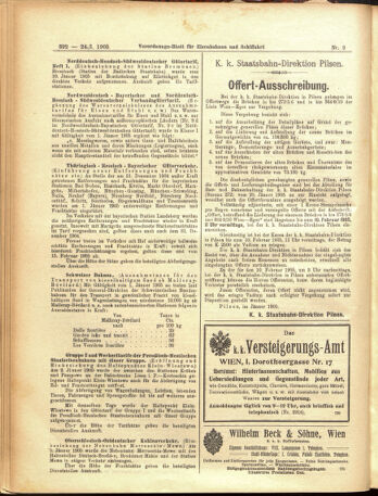 Verordnungs-Blatt für Eisenbahnen und Schiffahrt: Veröffentlichungen in Tarif- und Transport-Angelegenheiten 19050124 Seite: 8