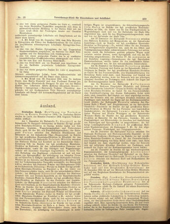 Verordnungs-Blatt für Eisenbahnen und Schiffahrt: Veröffentlichungen in Tarif- und Transport-Angelegenheiten 19050126 Seite: 5