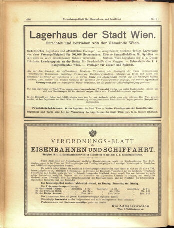 Verordnungs-Blatt für Eisenbahnen und Schiffahrt: Veröffentlichungen in Tarif- und Transport-Angelegenheiten 19050128 Seite: 16