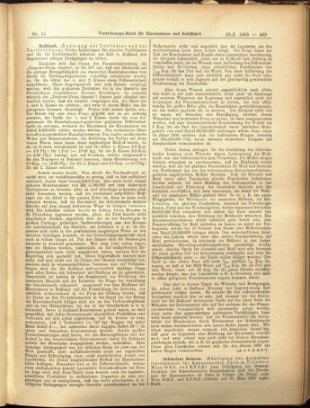 Verordnungs-Blatt für Eisenbahnen und Schiffahrt: Veröffentlichungen in Tarif- und Transport-Angelegenheiten 19050128 Seite: 19