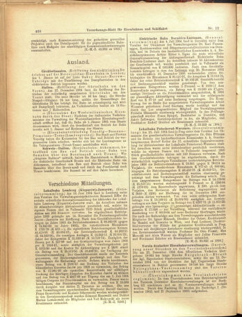 Verordnungs-Blatt für Eisenbahnen und Schiffahrt: Veröffentlichungen in Tarif- und Transport-Angelegenheiten 19050131 Seite: 8