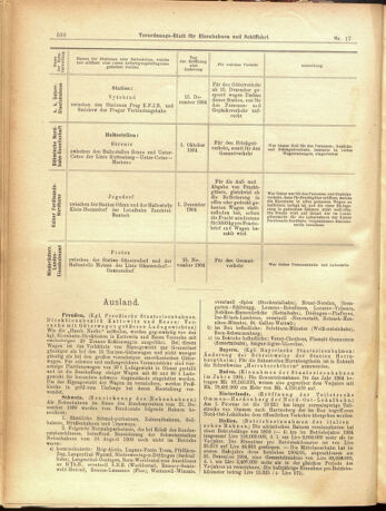 Verordnungs-Blatt für Eisenbahnen und Schiffahrt: Veröffentlichungen in Tarif- und Transport-Angelegenheiten 19050211 Seite: 6