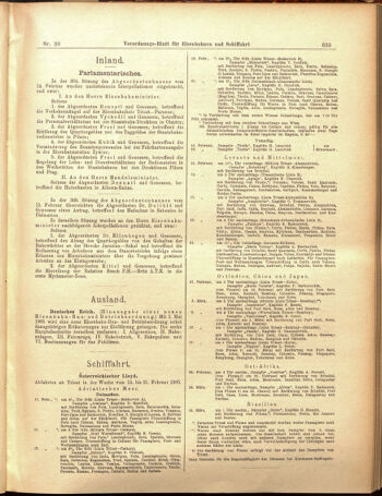 Verordnungs-Blatt für Eisenbahnen und Schiffahrt: Veröffentlichungen in Tarif- und Transport-Angelegenheiten 19050218 Seite: 7