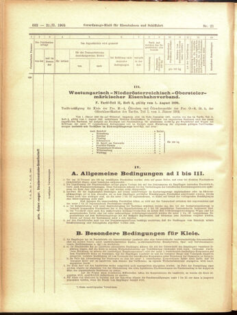 Verordnungs-Blatt für Eisenbahnen und Schiffahrt: Veröffentlichungen in Tarif- und Transport-Angelegenheiten 19050221 Seite: 14