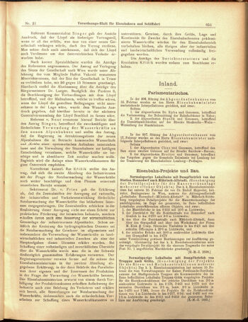 Verordnungs-Blatt für Eisenbahnen und Schiffahrt: Veröffentlichungen in Tarif- und Transport-Angelegenheiten 19050221 Seite: 3