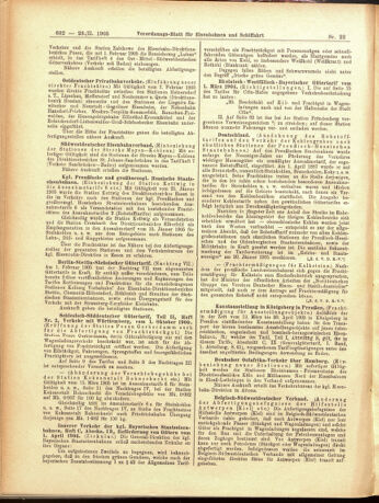 Verordnungs-Blatt für Eisenbahnen und Schiffahrt: Veröffentlichungen in Tarif- und Transport-Angelegenheiten 19050223 Seite: 6