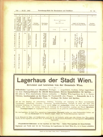 Verordnungs-Blatt für Eisenbahnen und Schiffahrt: Veröffentlichungen in Tarif- und Transport-Angelegenheiten 19050228 Seite: 16