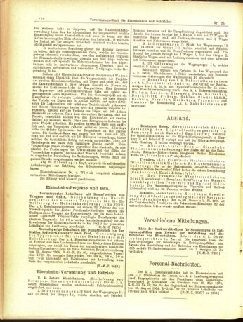 Verordnungs-Blatt für Eisenbahnen und Schiffahrt: Veröffentlichungen in Tarif- und Transport-Angelegenheiten 19050302 Seite: 12