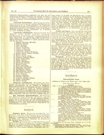 Verordnungs-Blatt für Eisenbahnen und Schiffahrt: Veröffentlichungen in Tarif- und Transport-Angelegenheiten 19050304 Seite: 5