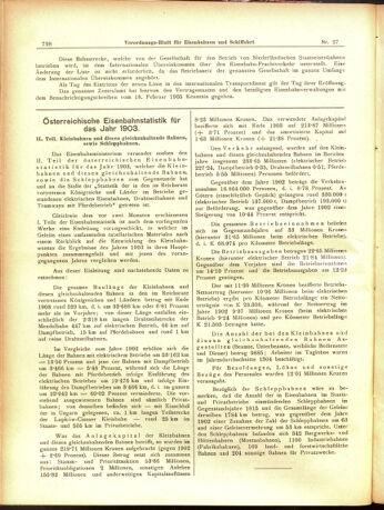 Verordnungs-Blatt für Eisenbahnen und Schiffahrt: Veröffentlichungen in Tarif- und Transport-Angelegenheiten 19050307 Seite: 2