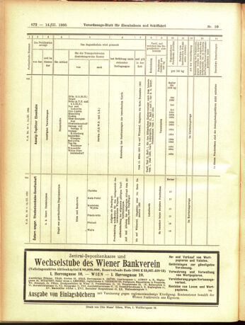 Verordnungs-Blatt für Eisenbahnen und Schiffahrt: Veröffentlichungen in Tarif- und Transport-Angelegenheiten 19050314 Seite: 24