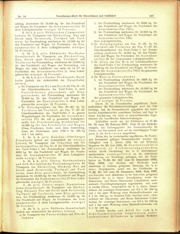 Verordnungs-Blatt für Eisenbahnen und Schiffahrt: Veröffentlichungen in Tarif- und Transport-Angelegenheiten 19050323 Seite: 3