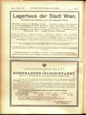 Verordnungs-Blatt für Eisenbahnen und Schiffahrt: Veröffentlichungen in Tarif- und Transport-Angelegenheiten 19050325 Seite: 14