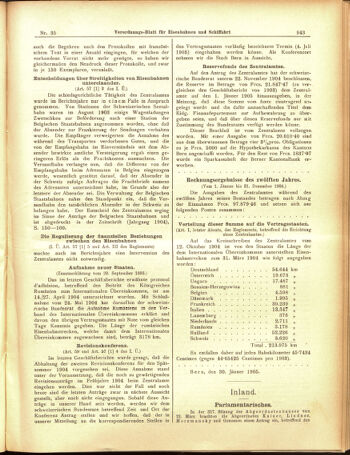 Verordnungs-Blatt für Eisenbahnen und Schiffahrt: Veröffentlichungen in Tarif- und Transport-Angelegenheiten 19050325 Seite: 3