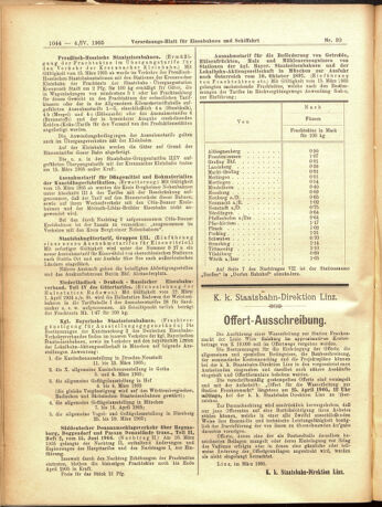 Verordnungs-Blatt für Eisenbahnen und Schiffahrt: Veröffentlichungen in Tarif- und Transport-Angelegenheiten 19050404 Seite: 12