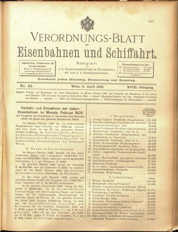 Verordnungs-Blatt für Eisenbahnen und Schiffahrt: Veröffentlichungen in Tarif- und Transport-Angelegenheiten