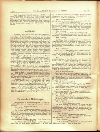 Verordnungs-Blatt für Eisenbahnen und Schiffahrt: Veröffentlichungen in Tarif- und Transport-Angelegenheiten 19050413 Seite: 10