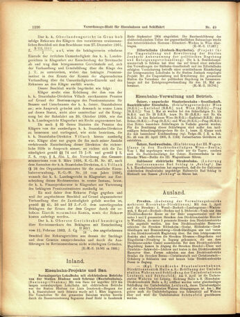 Verordnungs-Blatt für Eisenbahnen und Schiffahrt: Veröffentlichungen in Tarif- und Transport-Angelegenheiten 19050429 Seite: 4