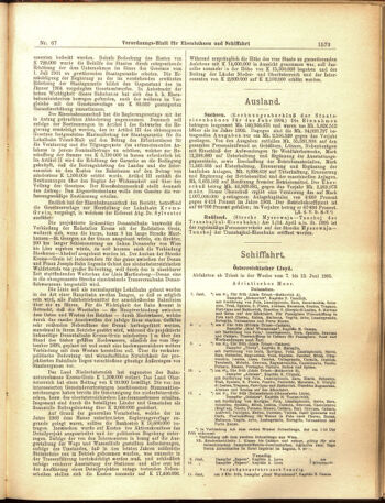 Verordnungs-Blatt für Eisenbahnen und Schiffahrt: Veröffentlichungen in Tarif- und Transport-Angelegenheiten 19050610 Seite: 17