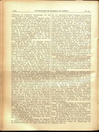 Verordnungs-Blatt für Eisenbahnen und Schiffahrt: Veröffentlichungen in Tarif- und Transport-Angelegenheiten 19050615 Seite: 10