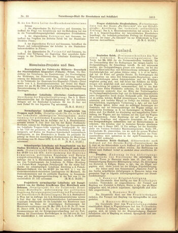 Verordnungs-Blatt für Eisenbahnen und Schiffahrt: Veröffentlichungen in Tarif- und Transport-Angelegenheiten 19050617 Seite: 5