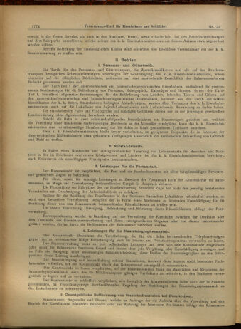 Verordnungs-Blatt für Eisenbahnen und Schiffahrt: Veröffentlichungen in Tarif- und Transport-Angelegenheiten 19050708 Seite: 10