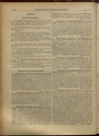 Verordnungs-Blatt für Eisenbahnen und Schiffahrt: Veröffentlichungen in Tarif- und Transport-Angelegenheiten 19050708 Seite: 12