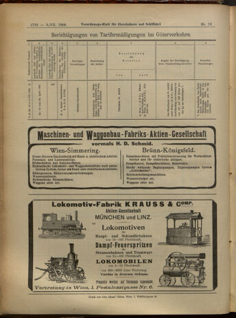 Verordnungs-Blatt für Eisenbahnen und Schiffahrt: Veröffentlichungen in Tarif- und Transport-Angelegenheiten 19050708 Seite: 24