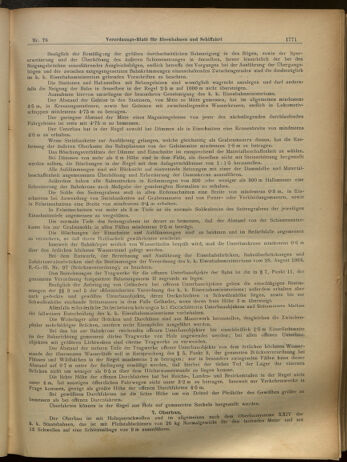 Verordnungs-Blatt für Eisenbahnen und Schiffahrt: Veröffentlichungen in Tarif- und Transport-Angelegenheiten 19050708 Seite: 7