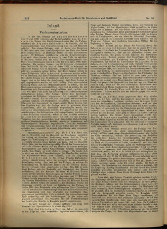 Verordnungs-Blatt für Eisenbahnen und Schiffahrt: Veröffentlichungen in Tarif- und Transport-Angelegenheiten 19050713 Seite: 5