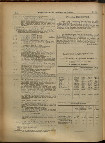 Verordnungs-Blatt für Eisenbahnen und Schiffahrt: Veröffentlichungen in Tarif- und Transport-Angelegenheiten 19050715 Seite: 8