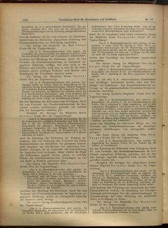 Verordnungs-Blatt für Eisenbahnen und Schiffahrt: Veröffentlichungen in Tarif- und Transport-Angelegenheiten 19050720 Seite: 10