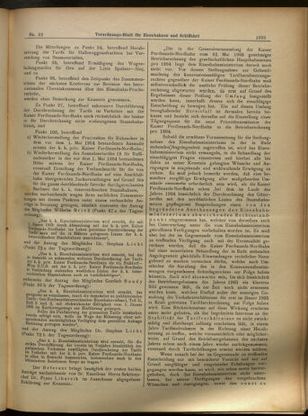 Verordnungs-Blatt für Eisenbahnen und Schiffahrt: Veröffentlichungen in Tarif- und Transport-Angelegenheiten 19050720 Seite: 7