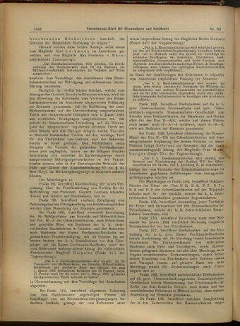 Verordnungs-Blatt für Eisenbahnen und Schiffahrt: Veröffentlichungen in Tarif- und Transport-Angelegenheiten 19050720 Seite: 8