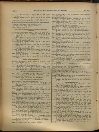 Verordnungs-Blatt für Eisenbahnen und Schiffahrt: Veröffentlichungen in Tarif- und Transport-Angelegenheiten 19050722 Seite: 6