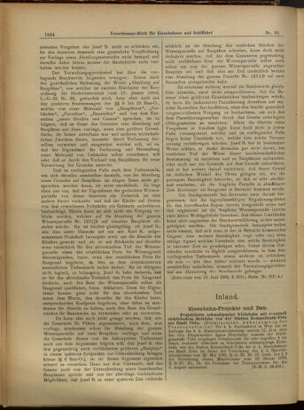 Verordnungs-Blatt für Eisenbahnen und Schiffahrt: Veröffentlichungen in Tarif- und Transport-Angelegenheiten 19050725 Seite: 2