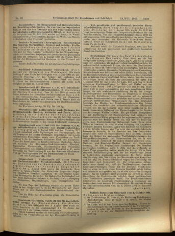 Verordnungs-Blatt für Eisenbahnen und Schiffahrt: Veröffentlichungen in Tarif- und Transport-Angelegenheiten 19050819 Seite: 9