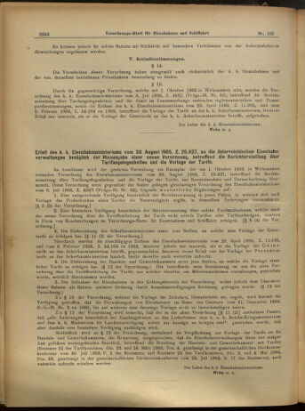 Verordnungs-Blatt für Eisenbahnen und Schiffahrt: Veröffentlichungen in Tarif- und Transport-Angelegenheiten 19050912 Seite: 4