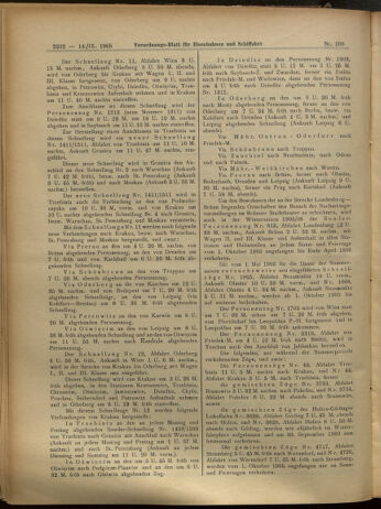 Verordnungs-Blatt für Eisenbahnen und Schiffahrt: Veröffentlichungen in Tarif- und Transport-Angelegenheiten 19050914 Seite: 9