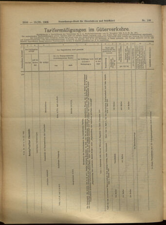 Verordnungs-Blatt für Eisenbahnen und Schiffahrt: Veröffentlichungen in Tarif- und Transport-Angelegenheiten 19050919 Seite: 14