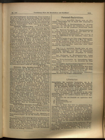 Verordnungs-Blatt für Eisenbahnen und Schiffahrt: Veröffentlichungen in Tarif- und Transport-Angelegenheiten 19050921 Seite: 5