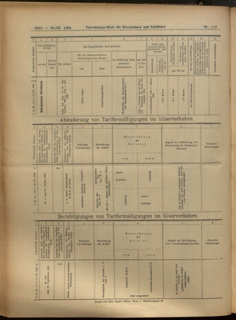 Verordnungs-Blatt für Eisenbahnen und Schiffahrt: Veröffentlichungen in Tarif- und Transport-Angelegenheiten 19050923 Seite: 16