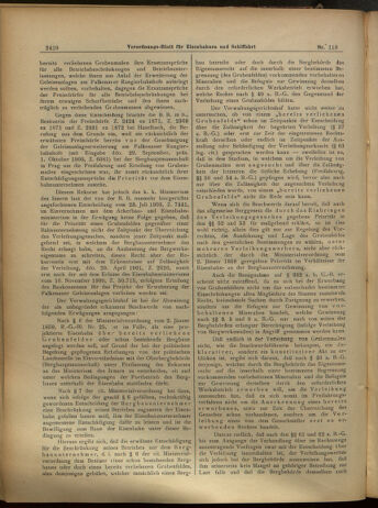 Verordnungs-Blatt für Eisenbahnen und Schiffahrt: Veröffentlichungen in Tarif- und Transport-Angelegenheiten 19050930 Seite: 2