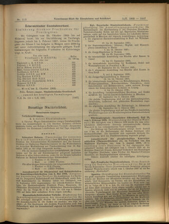 Verordnungs-Blatt für Eisenbahnen und Schiffahrt: Veröffentlichungen in Tarif- und Transport-Angelegenheiten 19051005 Seite: 7